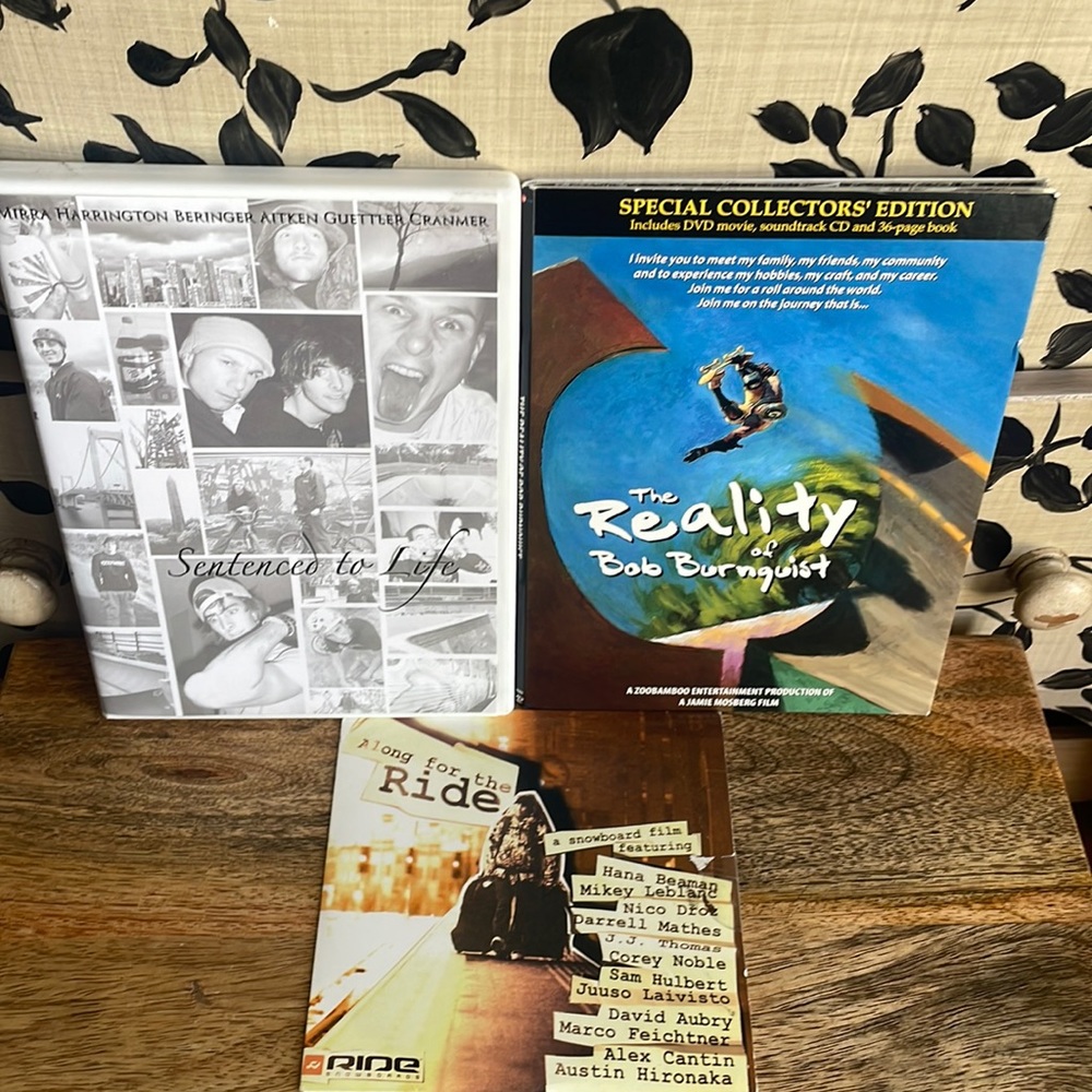 🤎BMX ,Skateboarding & Snowboarding DVDs